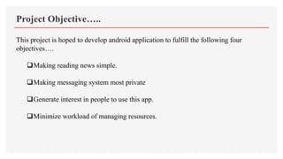 Social Media Android APP | PPTX