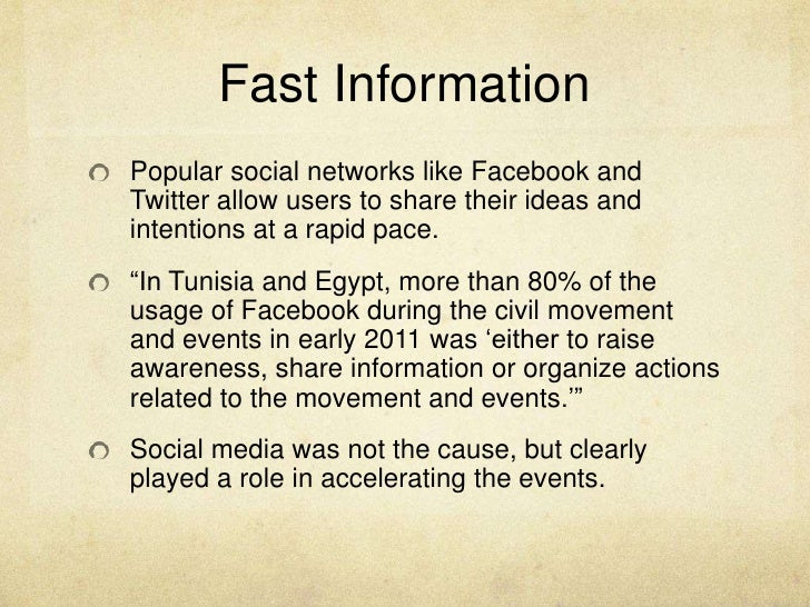 social media and the arab spring Social media and the arab spring • did social media act as a vital catalyst for protest activism • or has the impact been exaggerated. social media and the arab spring Social media and the arab spring • did social media act as a vital catalyst for protest activism • or has the impact been exaggerated.