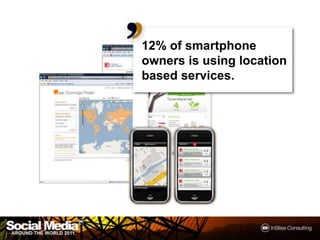 12% of smartphone owners is using location based services.