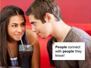 People connectwithpeopletheyknow!