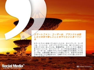 Socialmediaaroundtheworld2011日本語版（文字がずれるのでPDF版をおすすめします）