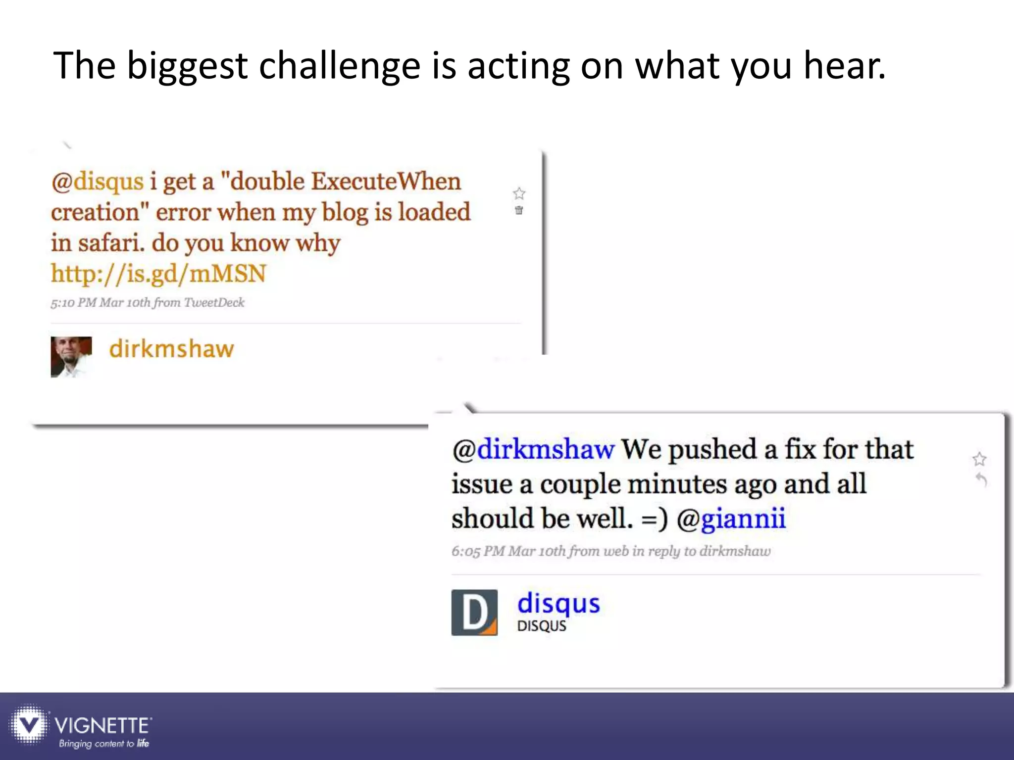 Make social media a capability not a campaign: