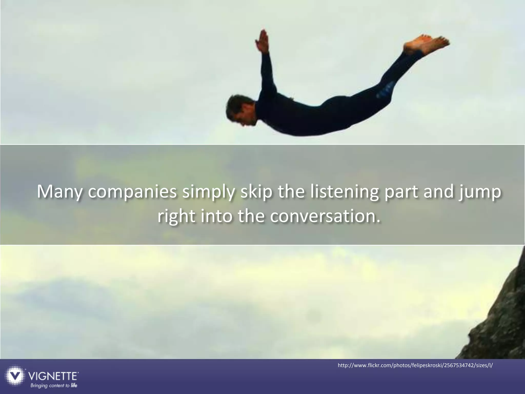 Make social media a capability not a campaign: