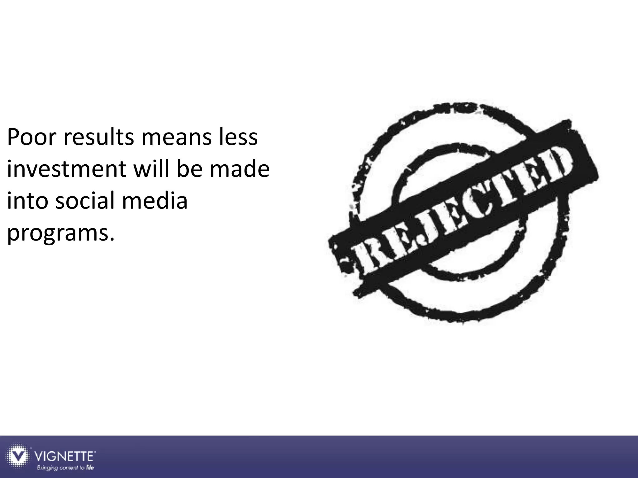 Make social media a capability not a campaign: