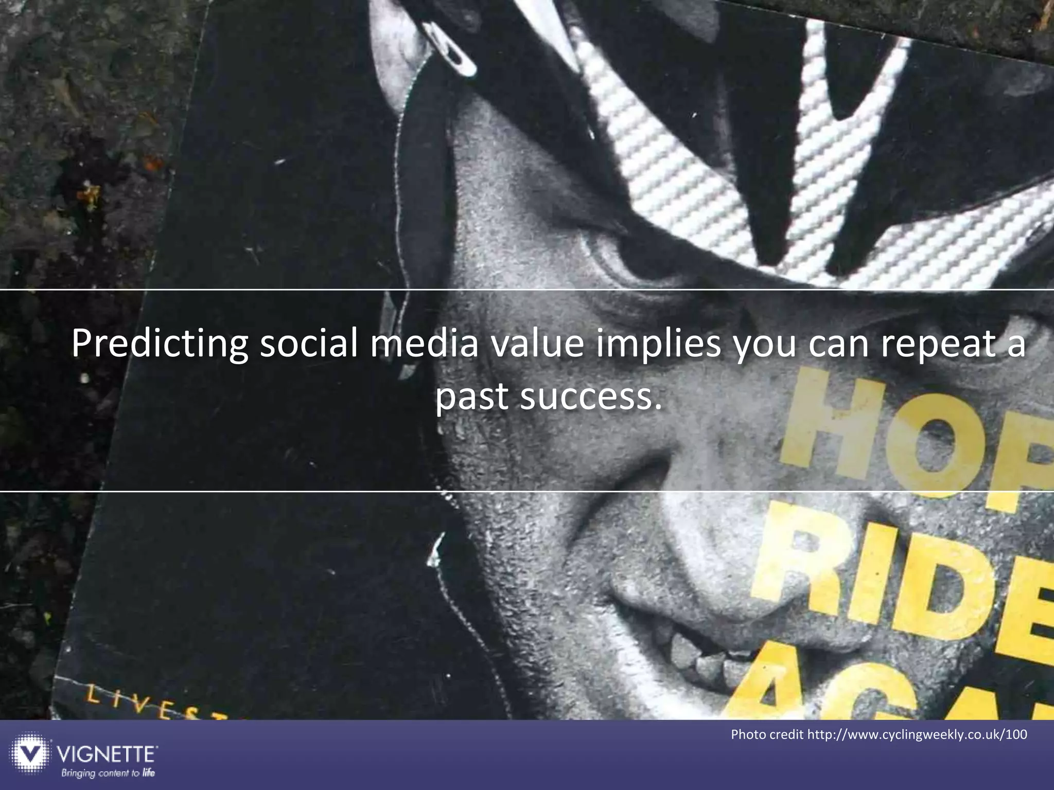 Make social media a capability not a campaign: