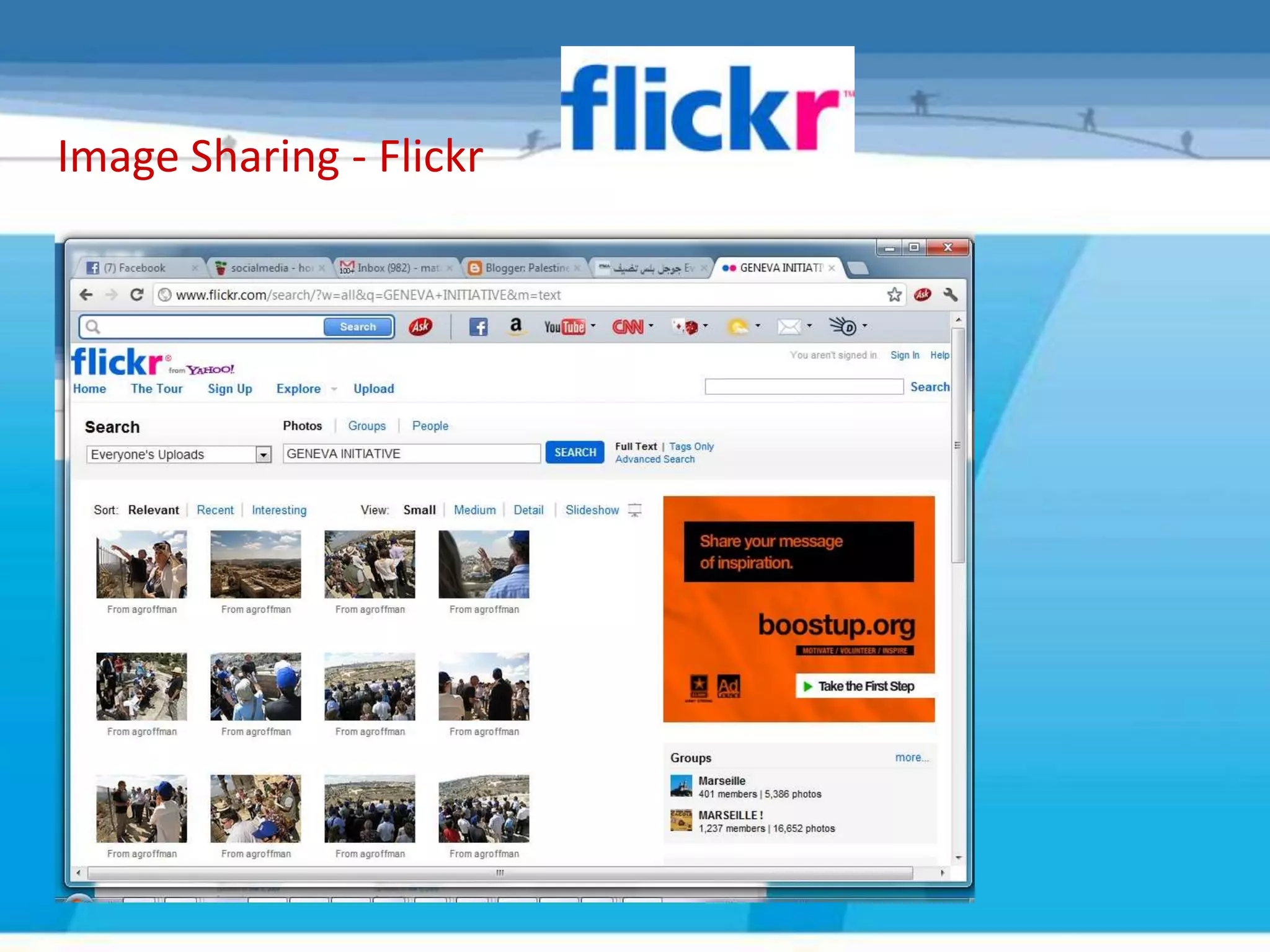 Image Sharing - Flickr
 