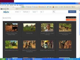 Introducing Social Media at ILRI