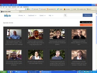 Introducing Social Media at ILRI