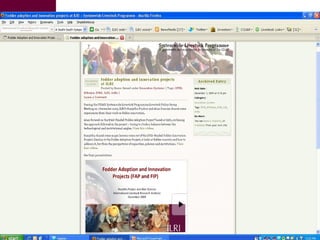 Introducing Social Media at ILRI