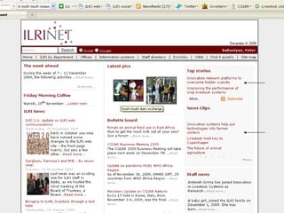 Introducing Social Media at ILRI