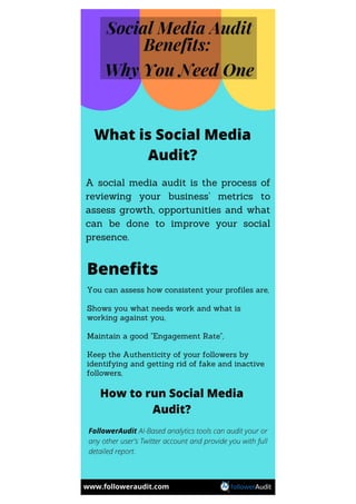 Social media audit benefits why you need one