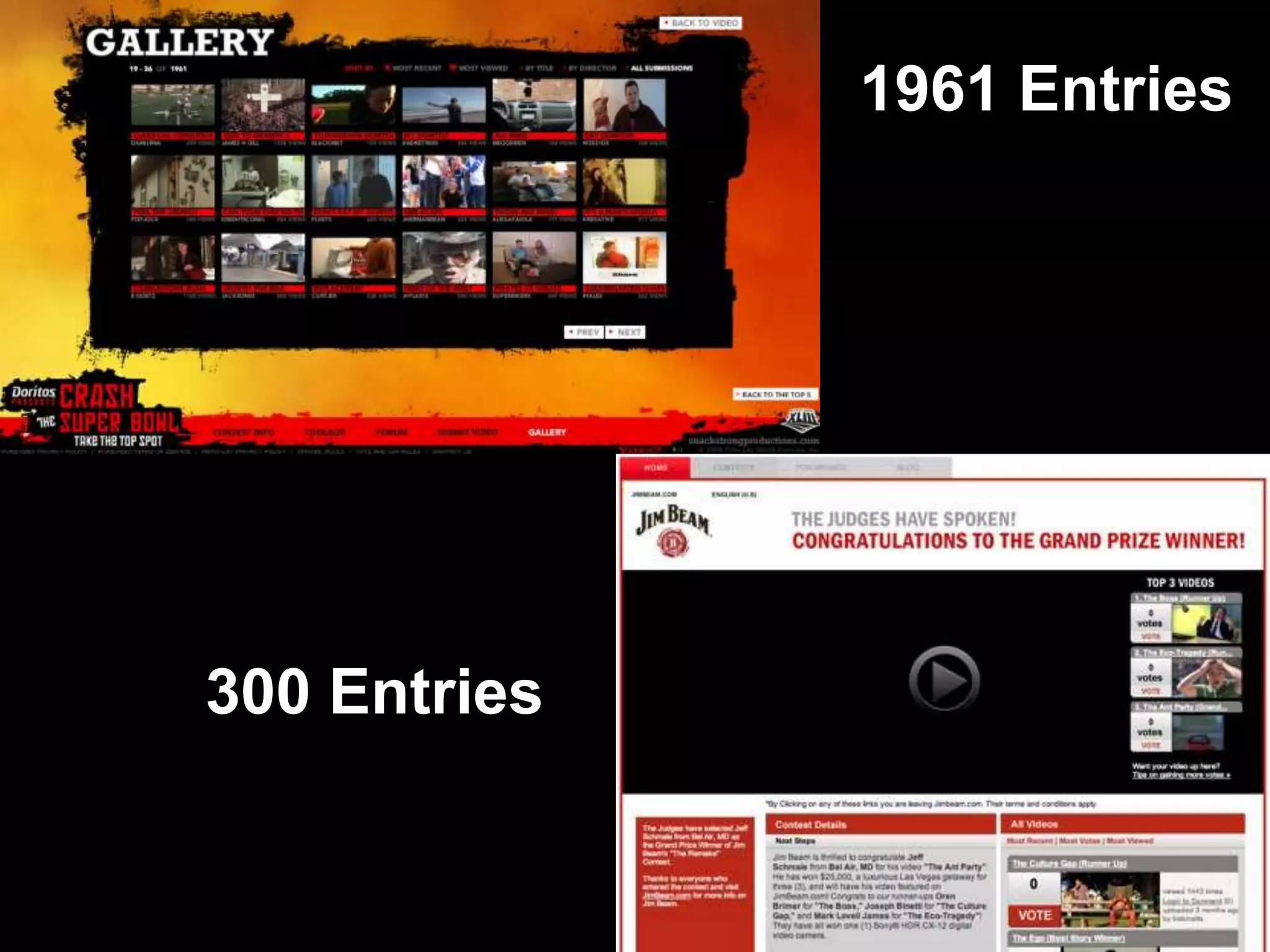 1961 Entries300 Entries