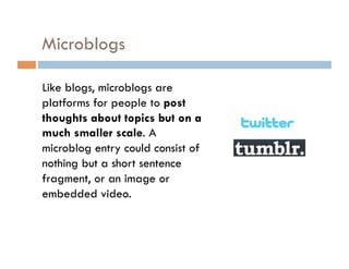 Social Bookmarking Sites where a user can share, organize, search, and  manage bookmarks of web resources . Unlike file sharing, the  resources  themselves aren't shared, merely bookmarks that reference them. 