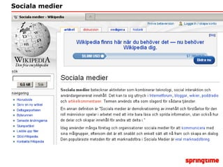Sociala medier