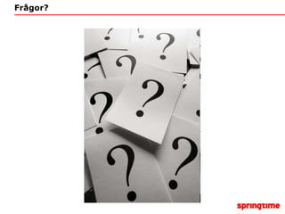 Två olika sakerFöretagets officiella policy- Köttfärsen- Var står vi idag?- SkyddsregistreraPolicy för medarbetarna- Är de ambassadörer för företaget?- Uppmuntra närvaro?- Missnöjda medarbetare kan bli ambassadörer och de pratar oavsett om man vill eller inte.