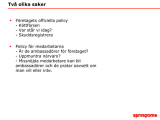 Varför vill vi prata?Konversation och dialog skapar förtroende, förståelse och bygger grund för långsiktig relation