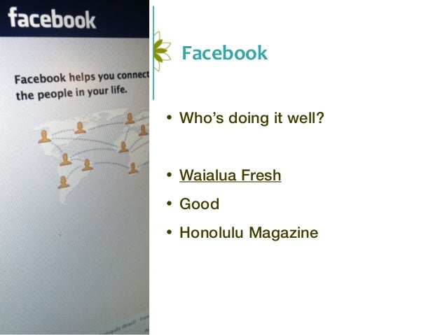 Social Media Best Practices: Wahine Media Slides from PNM - 638 x 479 jpeg 47kB