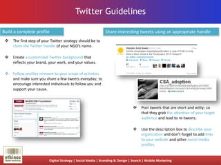 Best Practices in Social Media for NGO's [Report] | PDF