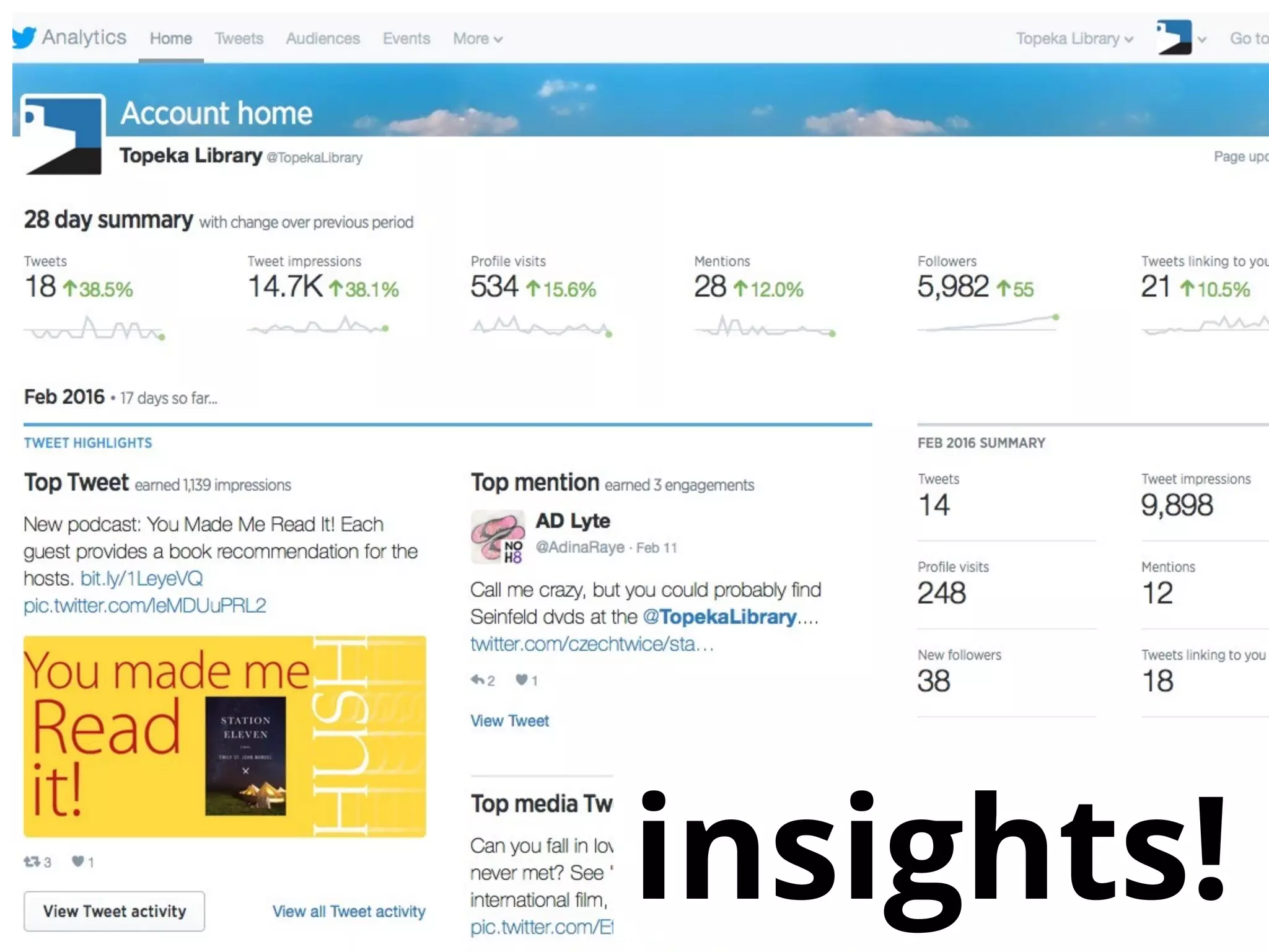 insights!