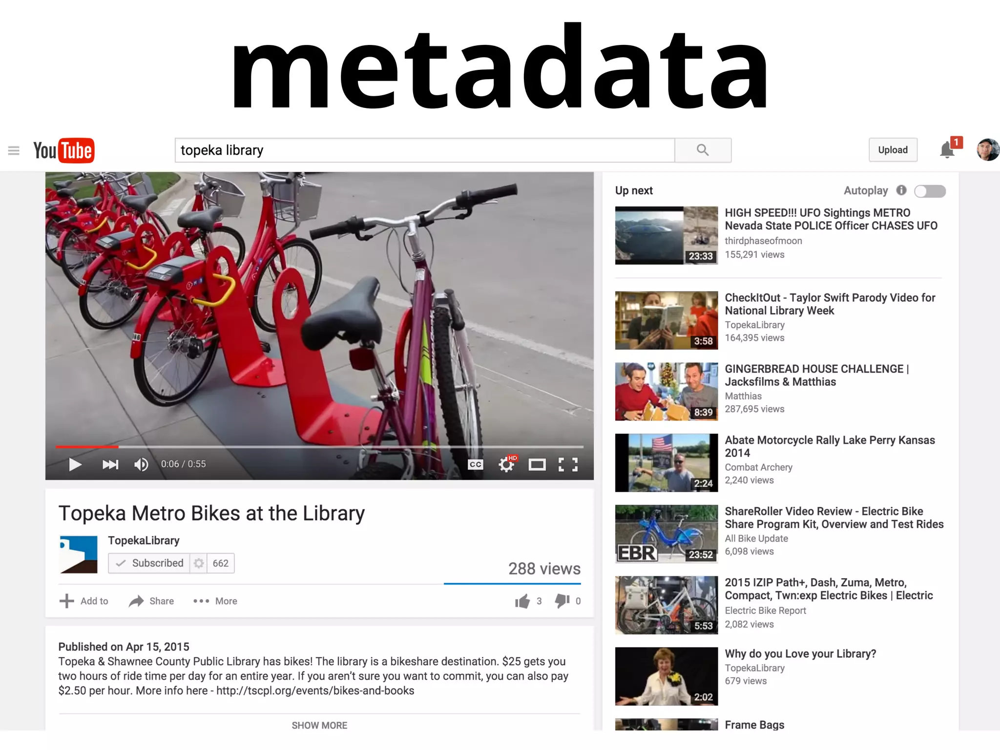 metadata