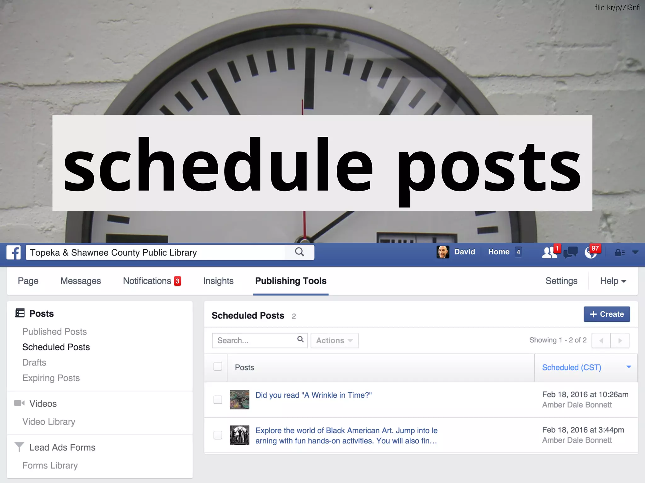 schedule posts
flic.kr/p/7iSnfi