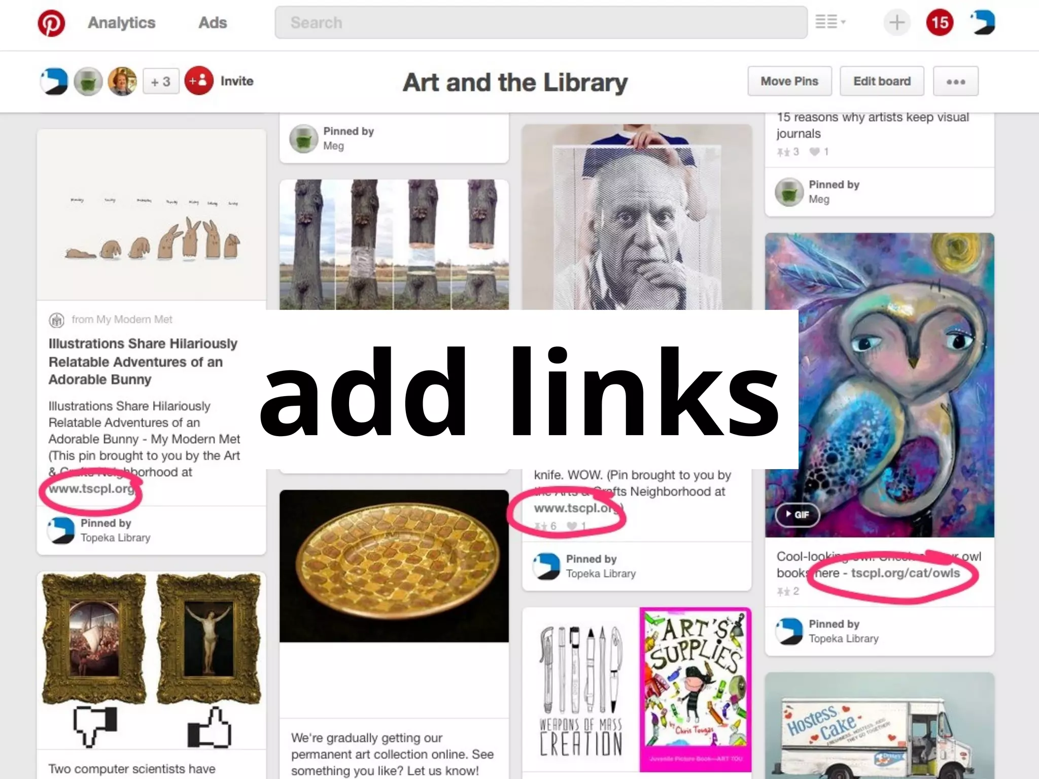 add links