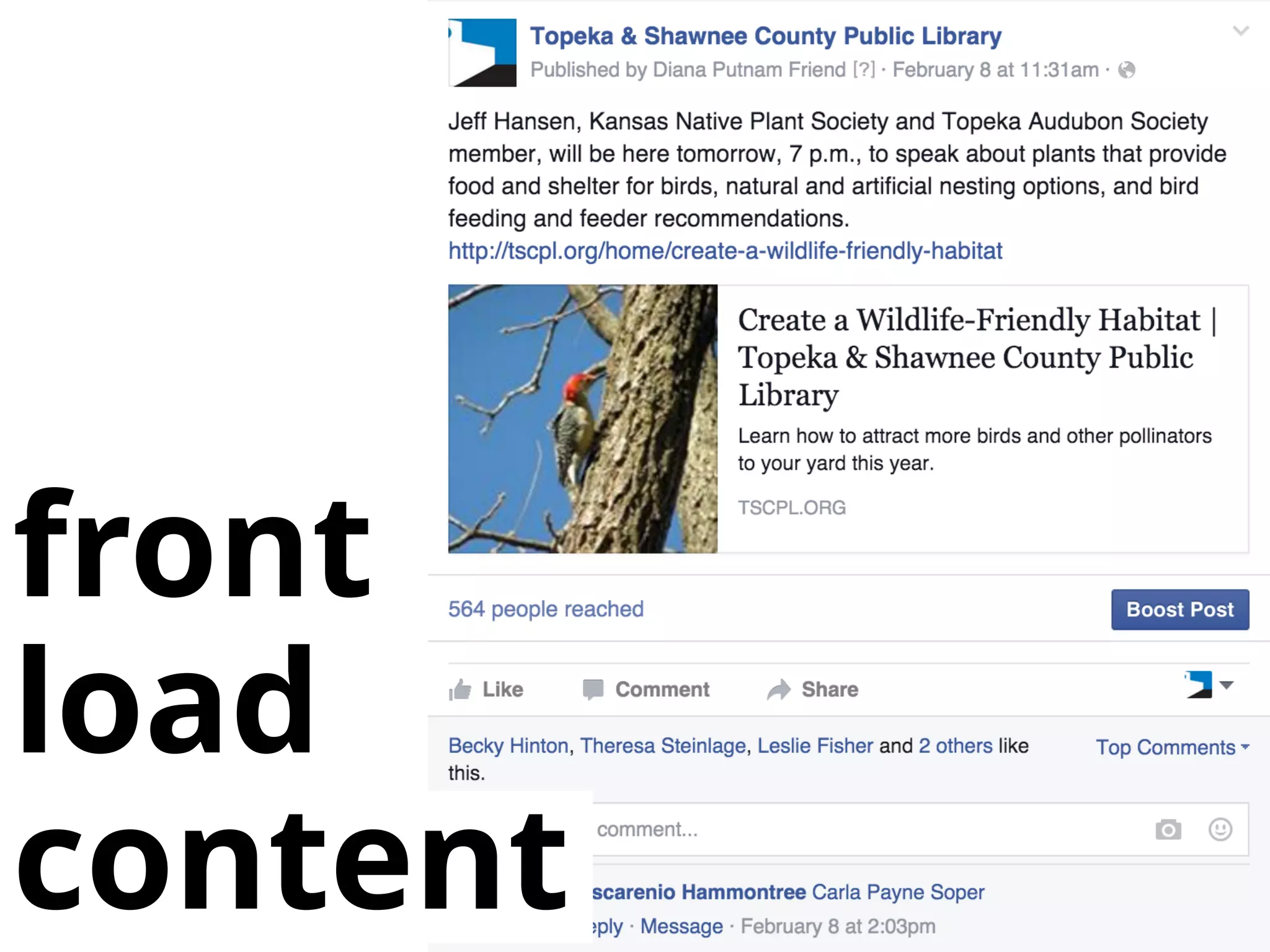 front
load
content