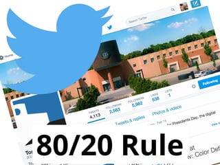 80/20 Rule
 
