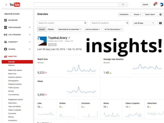 insights!
 