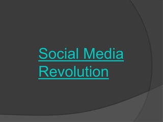 Social Media Revolution 