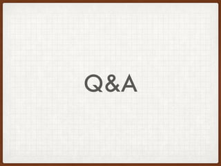 Q&A
 