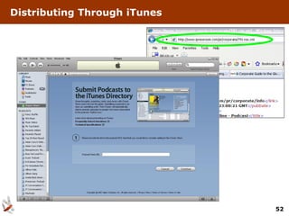 Distributing Through iTunes




                              52
 
