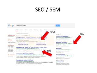 SEO / SEM
SEM
SEO
SEM
 