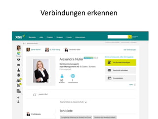 Verbindungen erkennen
 