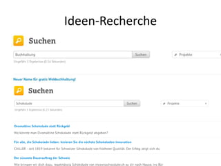 Ideen-Recherche
 
