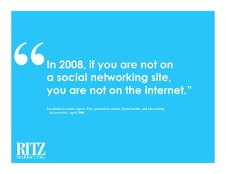 Social Media Presented By Ritz Marketing 2.16.11