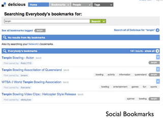 Social Bookmarks
 