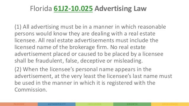 Social Media And Florida Real Estate Law And The Code Of Ethics - 