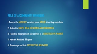 Social Media Care-Community Management Guidelines | PPT | Free Download