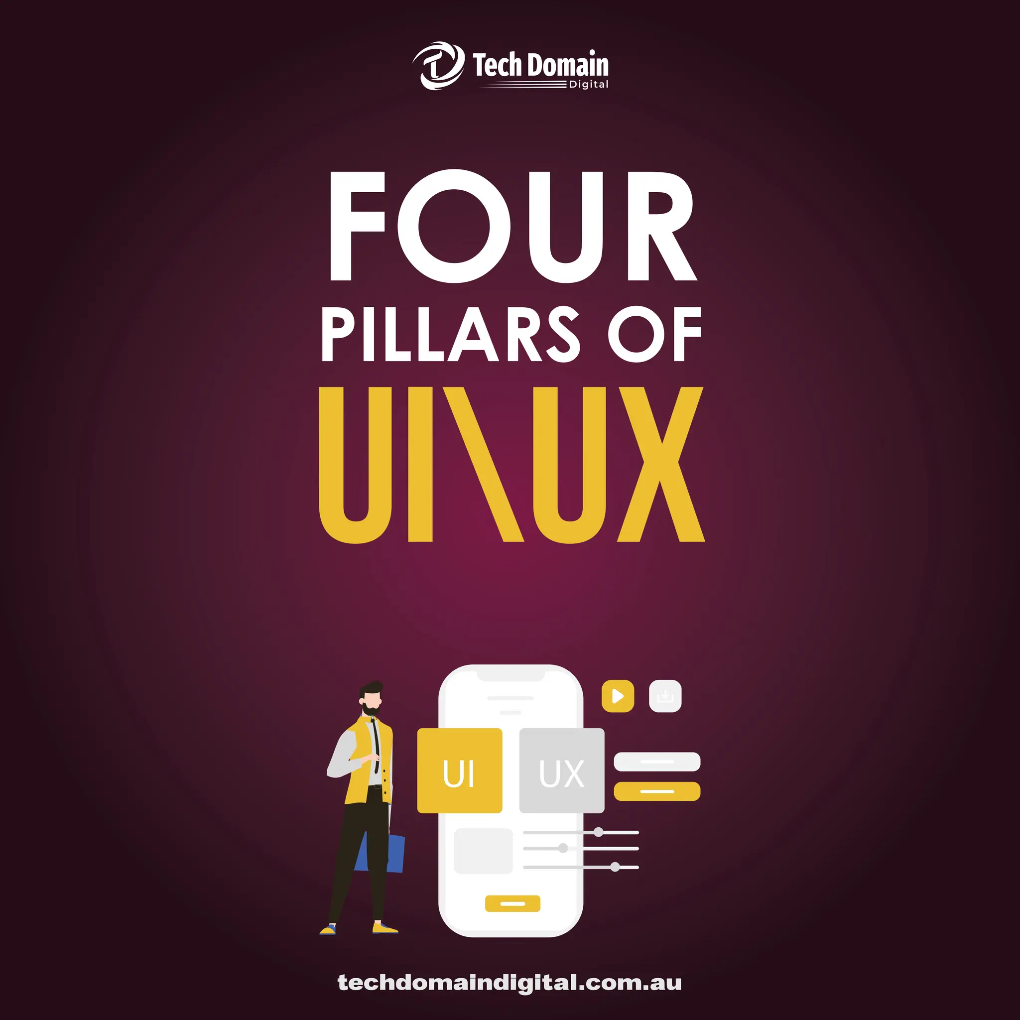 Four Pillars of UI/UX PDF