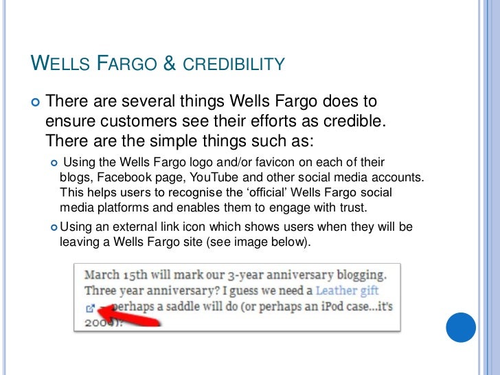 Wells Fargo Social Media Case Study