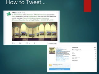 How to Tweet…
 
