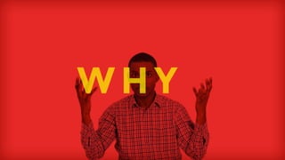 So Why, oh why are we not understanding that in some cases (understanding when these cases occur is crucial) we are not fulfilling basic needs. 
WHY 
 