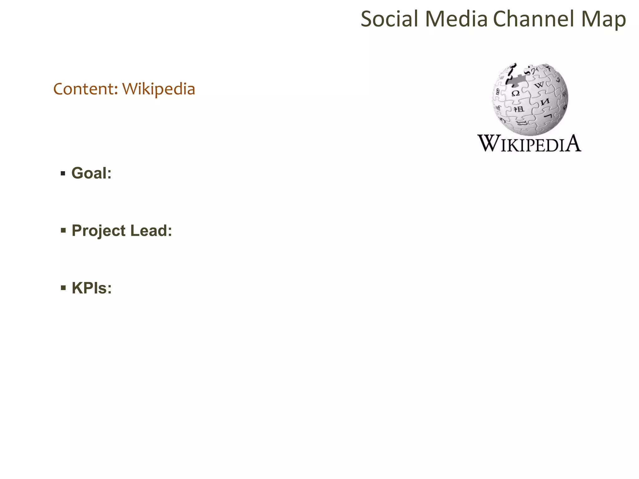 Social Media Channel Map | PDF