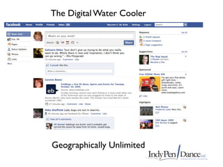 The Digital Water Cooler




Geographically Unlimited
 