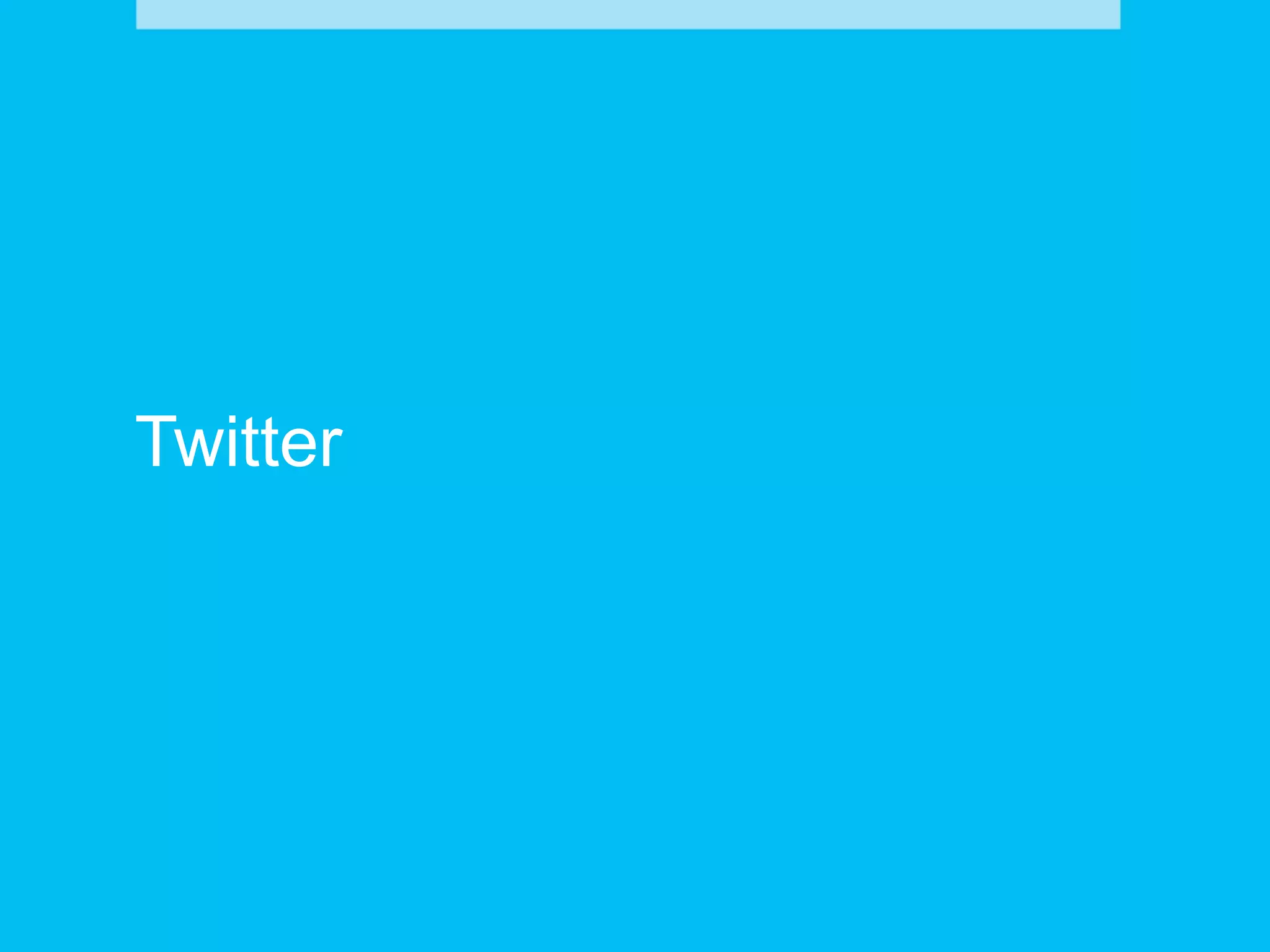 Twitter




40   © Novell, Inc. All rights reserved.
 
