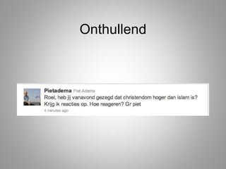 Onthullend 