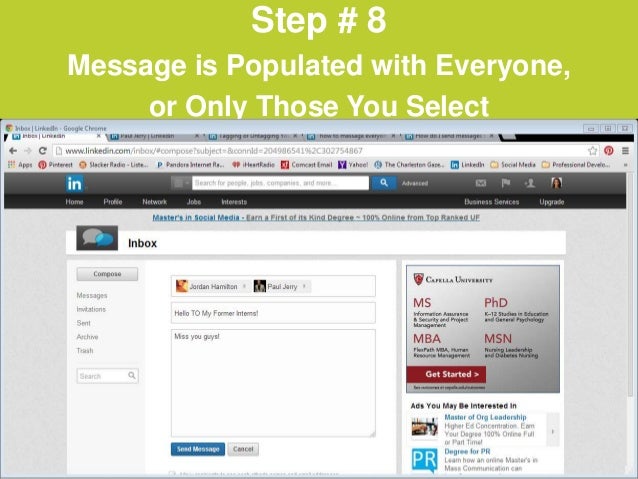 social media linkedin how
