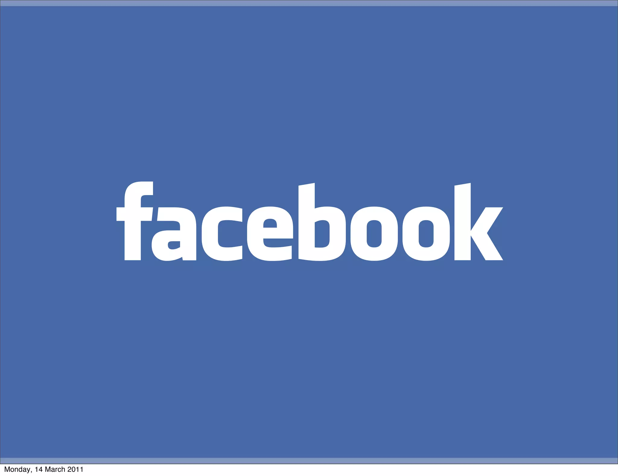 Monday, 14 March 2011
 