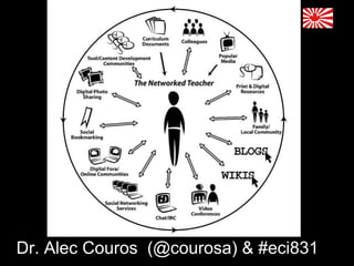 Dr. Alec Couros (@courosa) & #eci831
 